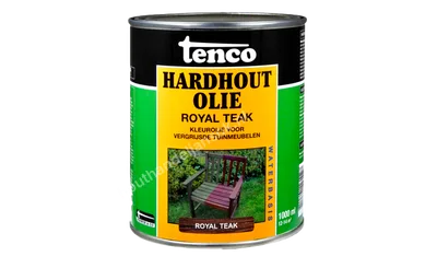 Hardhoutolie royal teak 1,0 liter