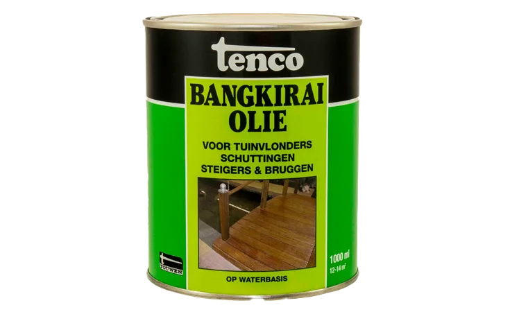 Bangkirai olie 1,0 liter