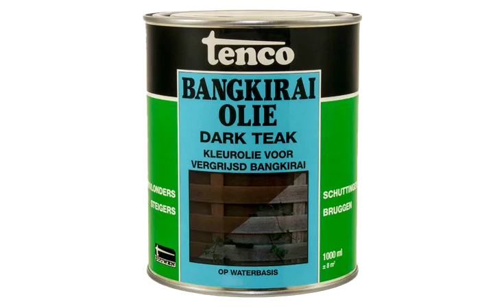 Bangkirai olie dark teak 1,0 liter