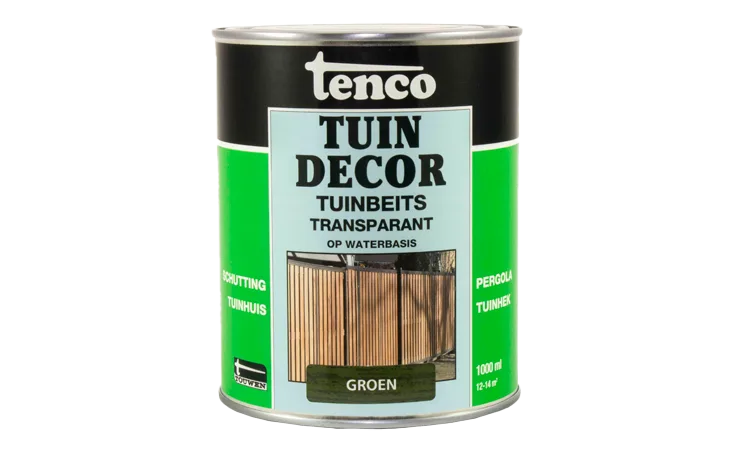 Tuindecor groen transparant 1,0 liter