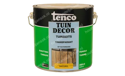 Tuindecor naturel transparant 2,5 liter