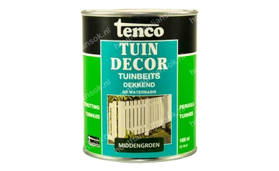 Tuindecor middengroen dekkend 1,0 liter