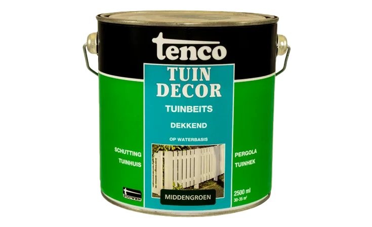 Tuindecor middengroen dekkend 2,5 liter