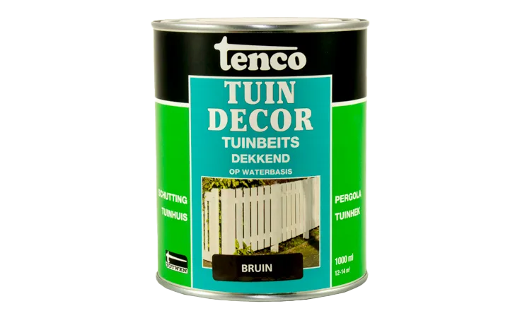 Tuindecor bruin dekkend 1,0 liter