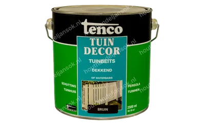 Tuindecor bruin dekkend 2,5 liter