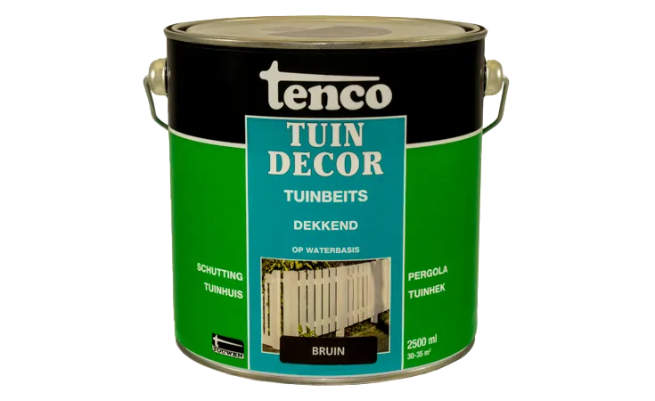 Tuindecor bruin dekkend 2,5 liter