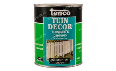 Tuindecor monumentengroen dekkend 1,0 liter