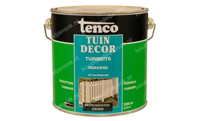 Tuindecor monumentengroen dekkend 2,5 liter