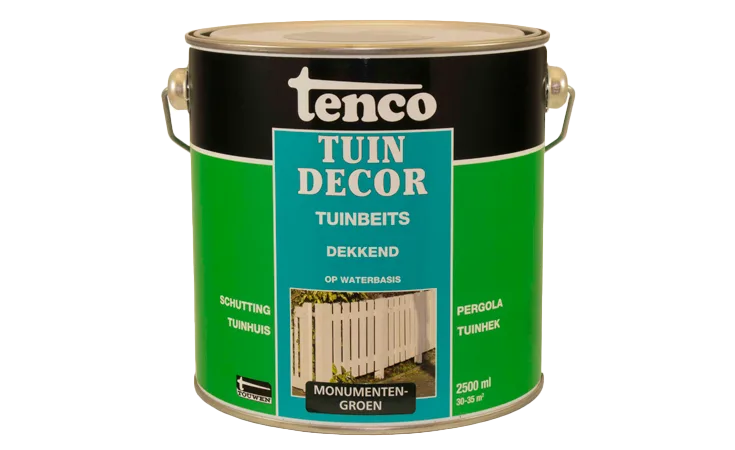 Tuindecor monumentengroen dekkend 2,5 liter