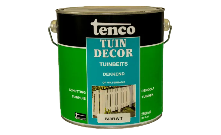 Tuindecor parelwit dekkend 2,5 liter