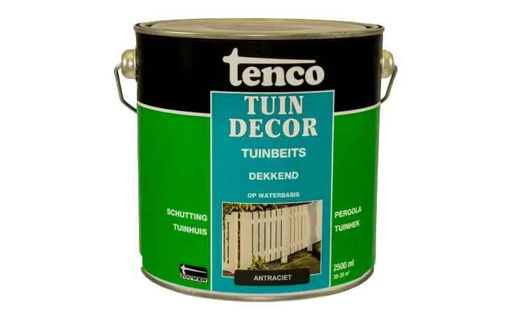 Tuindecor antraciet dekkend 2,5 liter