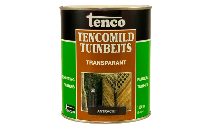 tencomild transparant antraciet 1 l.