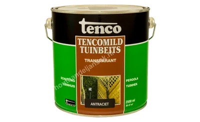 Tencomild antraciet transparant 2,5 liter