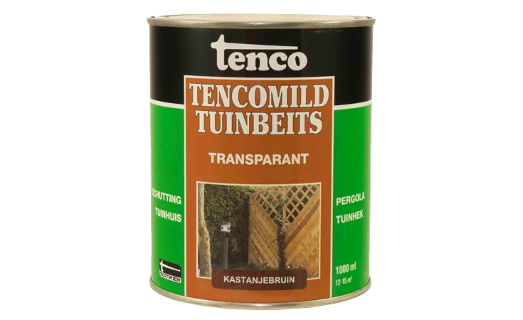 tencomild transparant kastanjebruin 1 l.