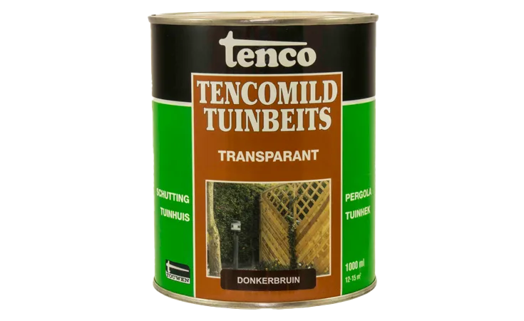 tencomild transparant donkerbruin 1 l.