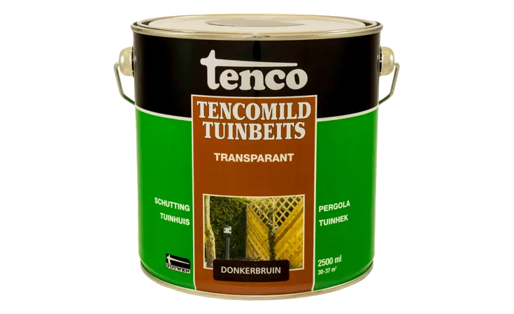 tencomild transparant donkerbruin 2,5 l.