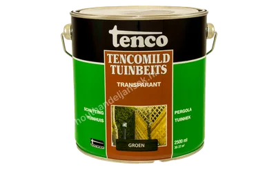 Tencomild groen transparant 2,5 liter
