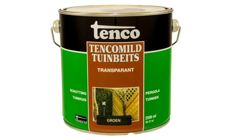tencomild transparant groen 2,5 l.