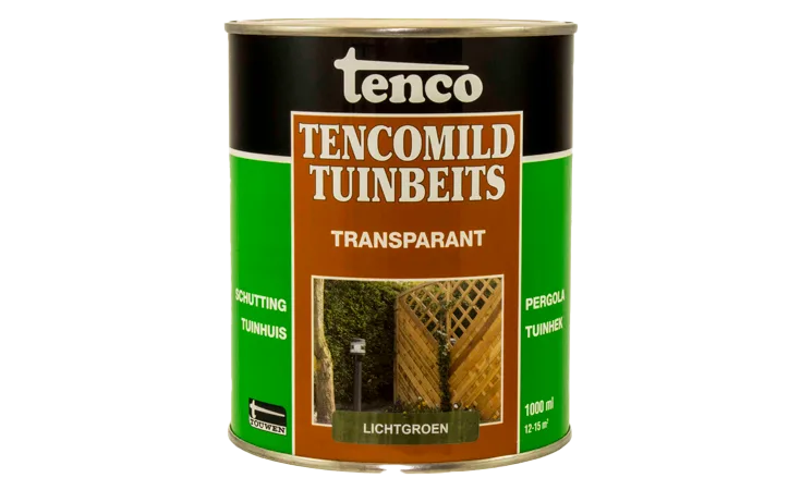 tencomild transparant lichtgroen 1 l.