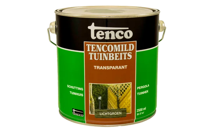 tencomild transparant lichtgroen 2,5 l.