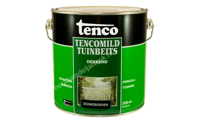 Tencomild donkergroen dekkend 2,5 liter
