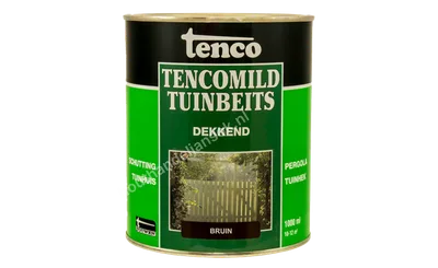 Tencomild bruin dekkend 1,0 liter