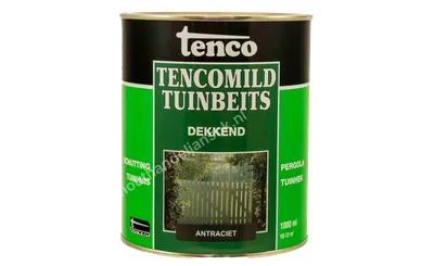Tencomild antraciet dekkend 1,0 liter