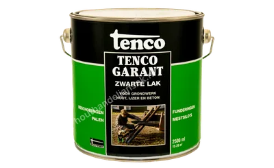 Tencomild zwart dekkend 2,5 liter