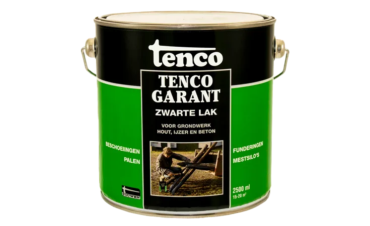 tencogarant dekkend zwart 2,5 l.