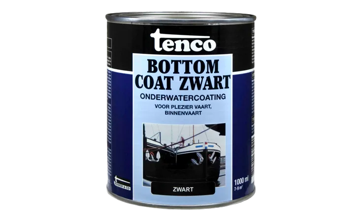tenco bottomcoat  zwart 1 l.