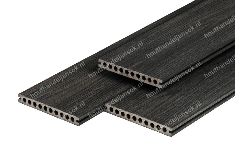 23x210mm Ebony Black Vlonderplank (3,00m)