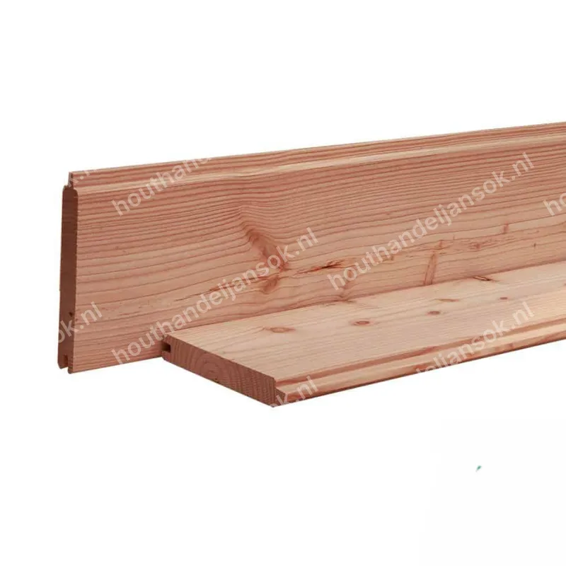 28x195mm Douglas Blokhutprofiel (3,00m)