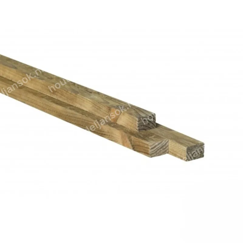 20x45mm Geïmpregneerde Fijnbezaagde Grenen Panlat (3,00m)