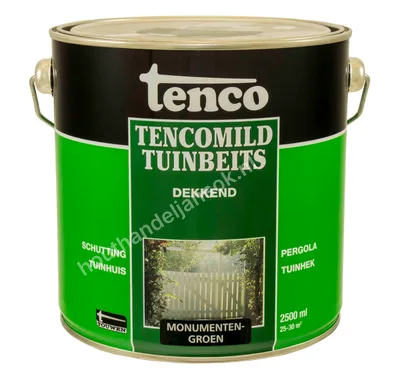 Tencomild monumentengroen dekkend 2,5 liter