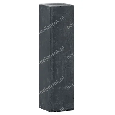 12x12x60cm Antraciete betonpoer M16