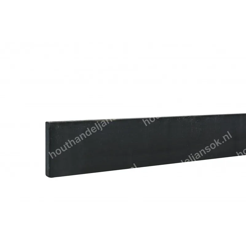 3,5x24x224cm Antraciet Gecoate Onderplaat (2,24m)