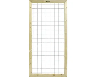 90x180cm Geïmpregneerd Grenen gaaselement met houten lijst