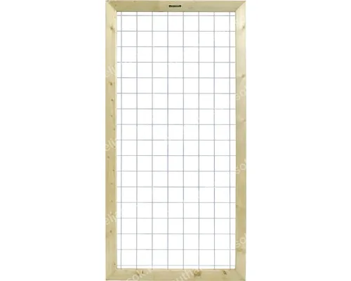90x180cm Geïmpregneerd Grenen gaaselement met houten lijst (1,80m)