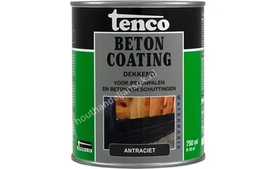 Betoncoating antraciet dekkend 0,75 liter