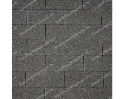 Dakshingles zwart | per 3m²