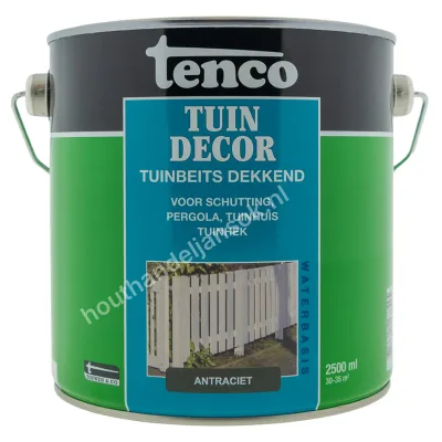 Tuindecor antraciet dekkend mat 2,5 liter