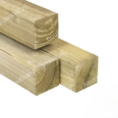 45x45mm Geïmpregneerd & Geschaafd Grenen (2,40m)