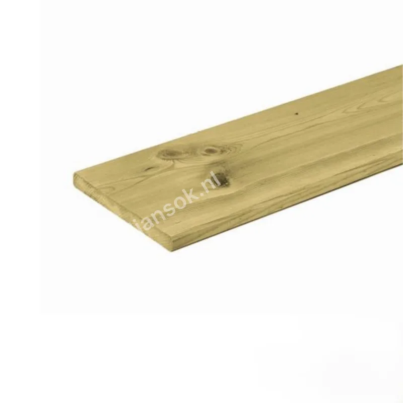 15x140mm Geïmpregneerde Grenen Schuttingplank (2,40m)