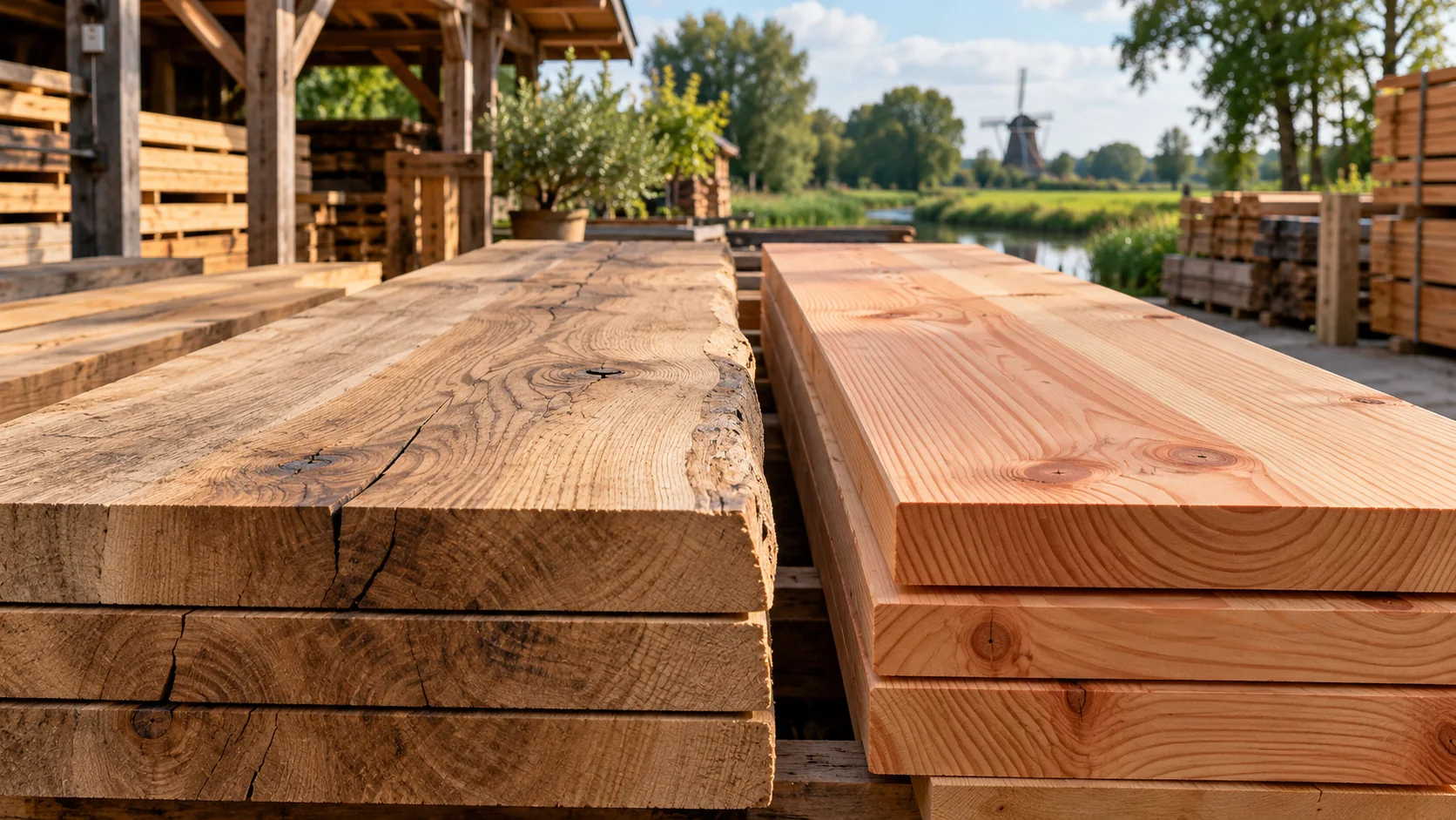 Eiken of Douglas planken? De eerlijke vergelijking