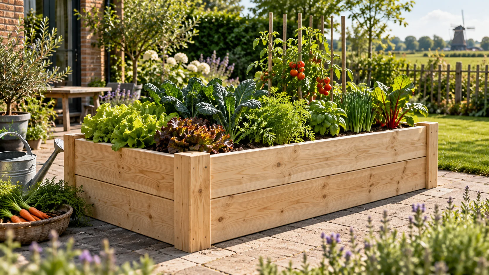 Hochbeet aus Holz: welches Holz und wie baut man es?