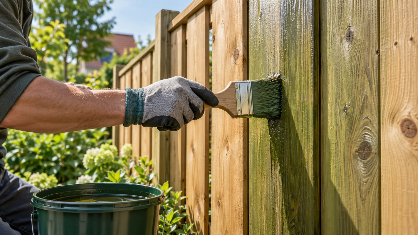 Zaunholz imprägnieren: Wann, wie und mit welchem Produkt?