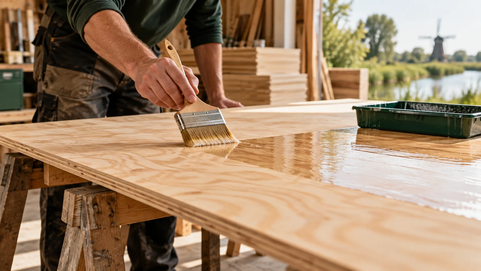 Underlayment behandelen: lakken, beitsen of niets doen?