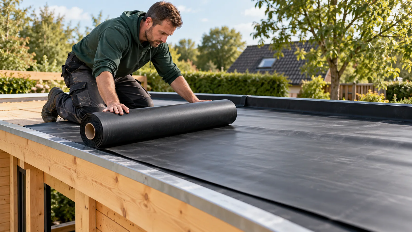 What is EPDM? Rubber roofing for flat roofs