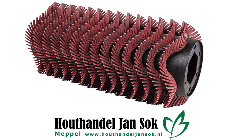 Rode Heavy Duty Golfborstel voor Intensieve en Droge Reiniging Gereedschap Accessoires  bij Houthandel Jan Sok