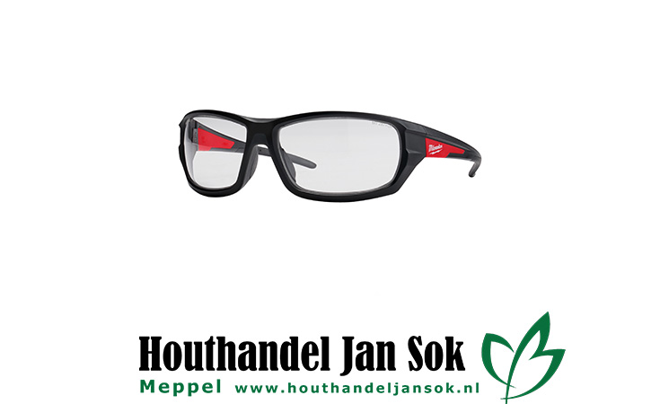 Performance veiligheidsbril helder - 1 stuk Persoonlijke Bescherming Veiligheidsbril  bij Houthandel Jan Sok